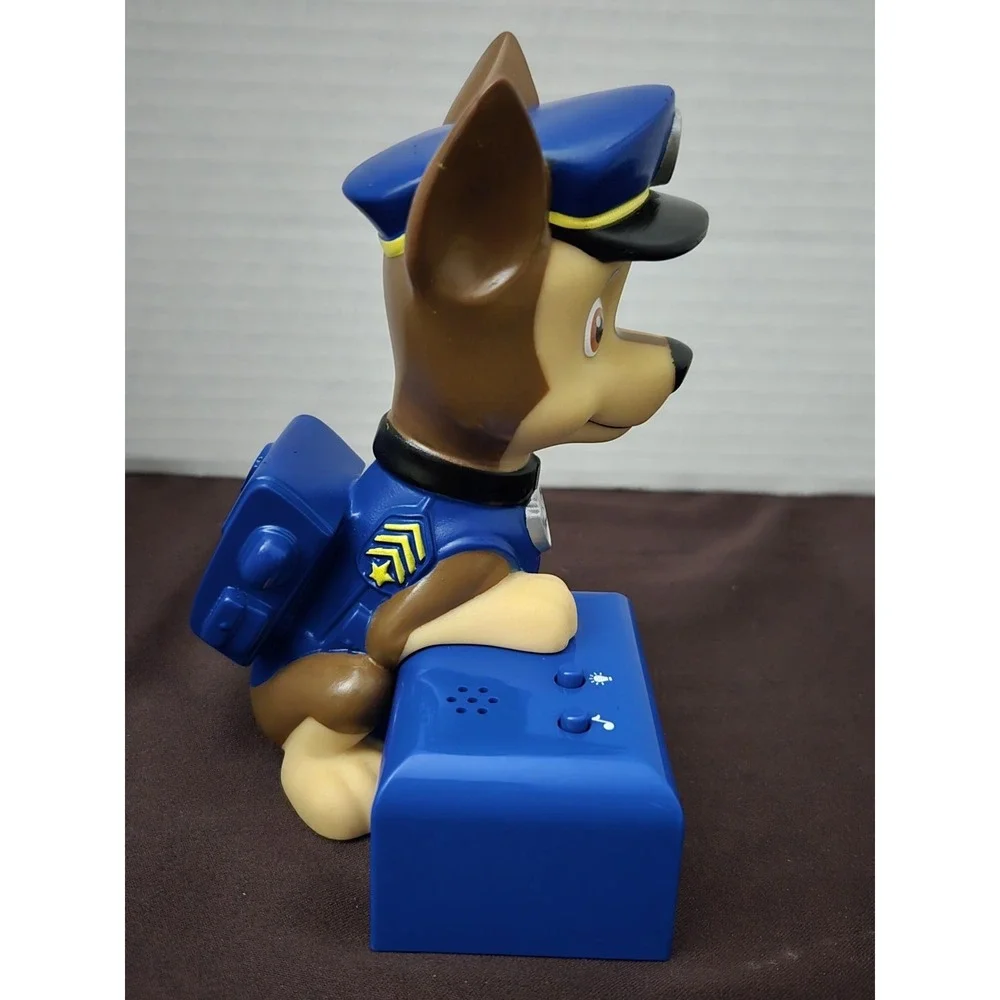 Paw Patrol Chase Night Light And Alarm Clock. Works As It Should